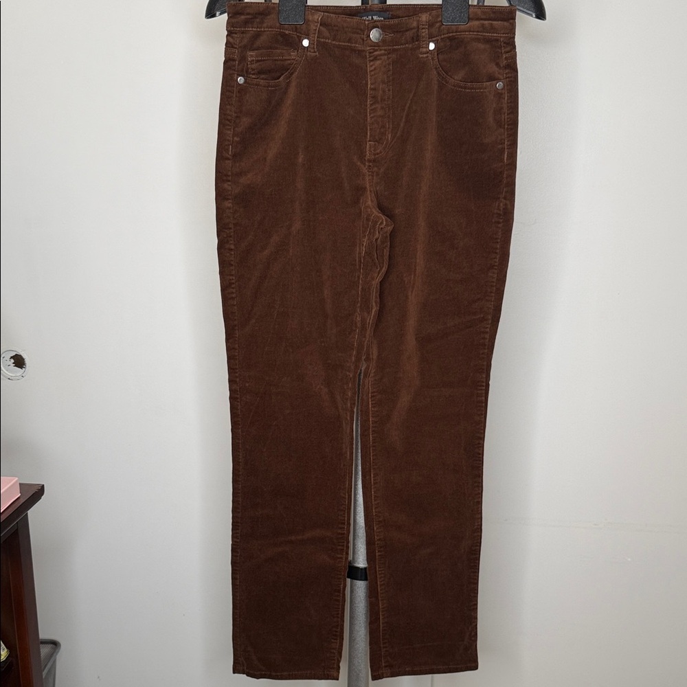 Well Worn women s Rich Brown Corduroy Pants